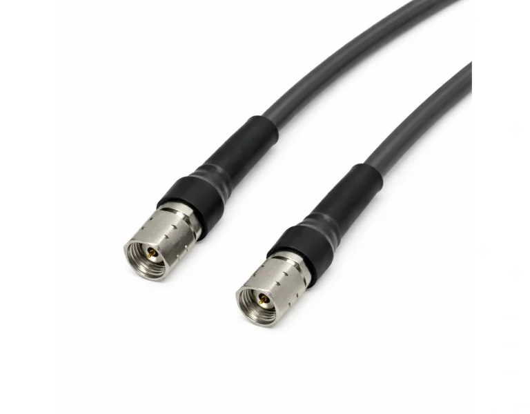 1.85mm Male to 1.85mm Male System Interconnect Low-Loss RF Cable Assembly – Use CFS150UEH Coax