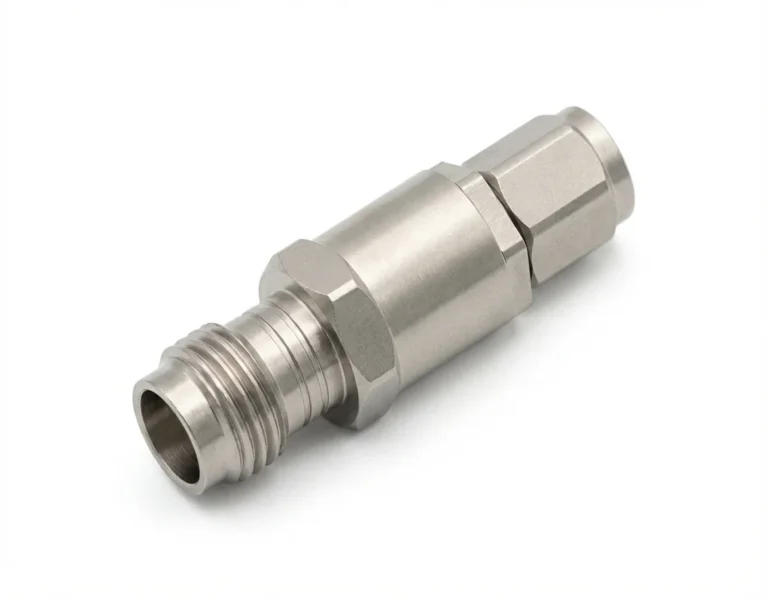 1.85mm Female to 1.0mm Male RF Adapter
