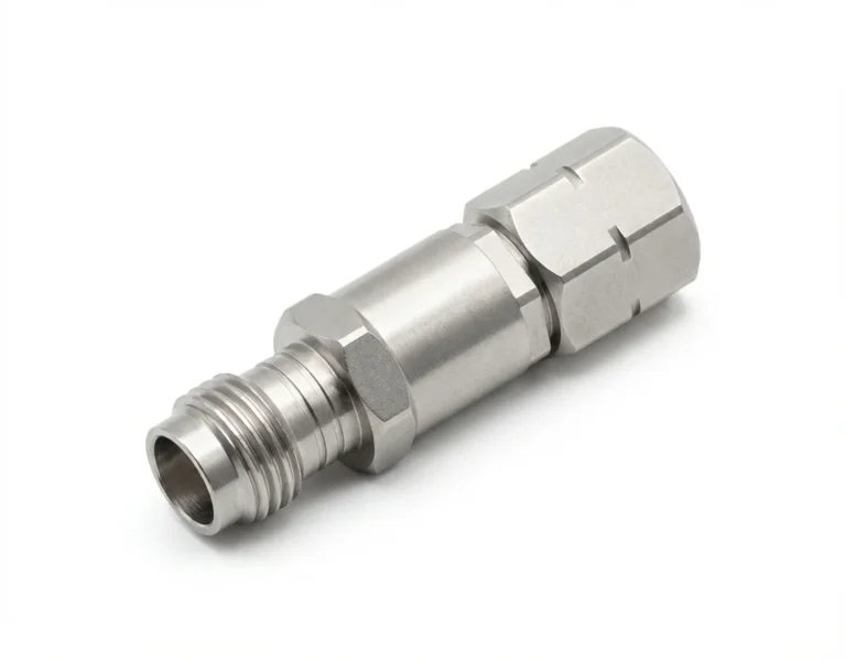 1.85mm Female to 2.4mm Male RF Adapter