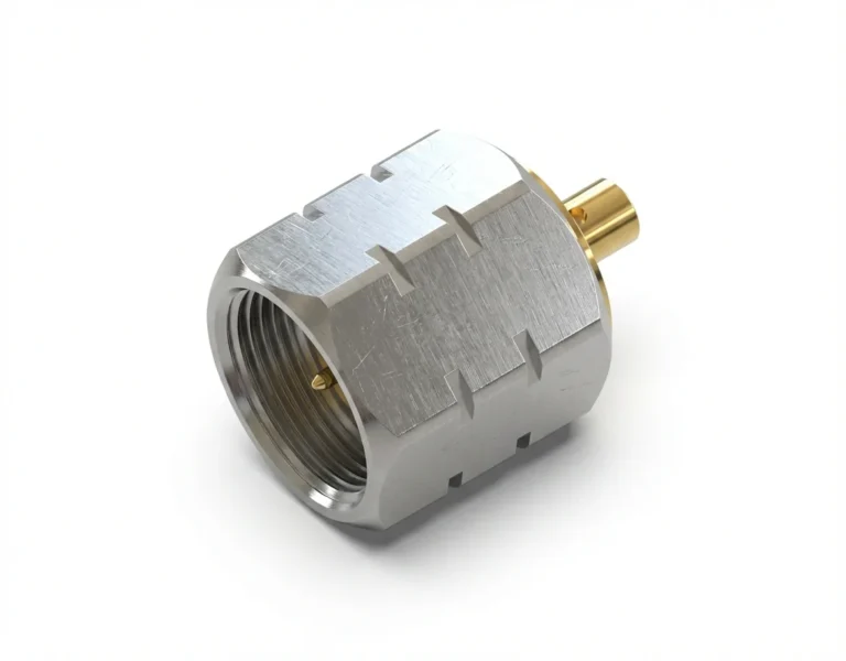 1.85mm Male Straight RF Connector – Fits CRE047 Coaxial Cable