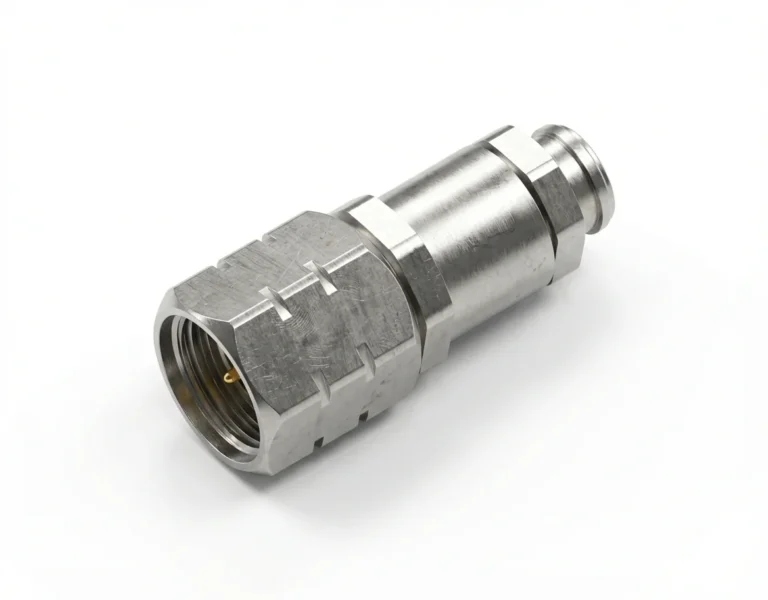 1.85mm Male Straight RF Connector – Fits CFT240 Coaxial Cable