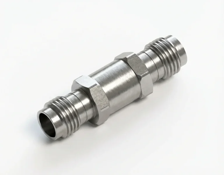2.4mm Female Straight RF Connector – Fits CFT360 Coaxial Cable – AP4060S Cable Armor