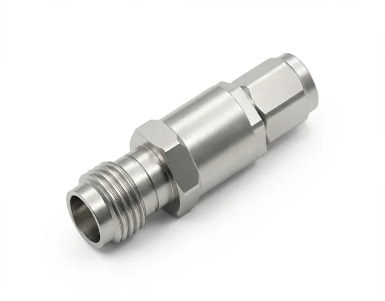 2.4mm Female to 1.0mm Male RF Adapter