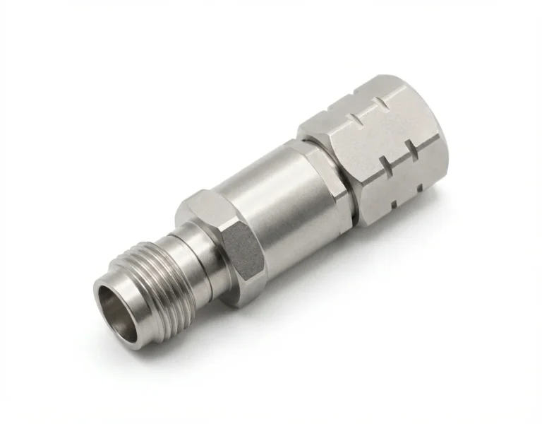2.4mm Female to 1.85mm Male RF Adapter
