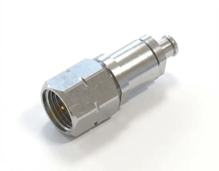 2.4mm Male Straight RF Connector – Fits CRE047 Coaxial Cable