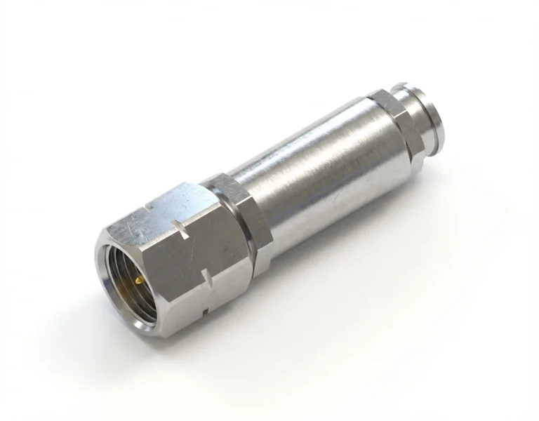 2.4mm Male Straight RF Connector – Fits CSA360 Coaxial Cable