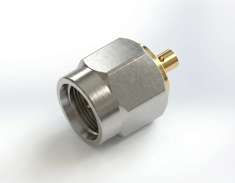 2.92mm Male Straight RF Connector – Fits CRE047 Coaxial Cable