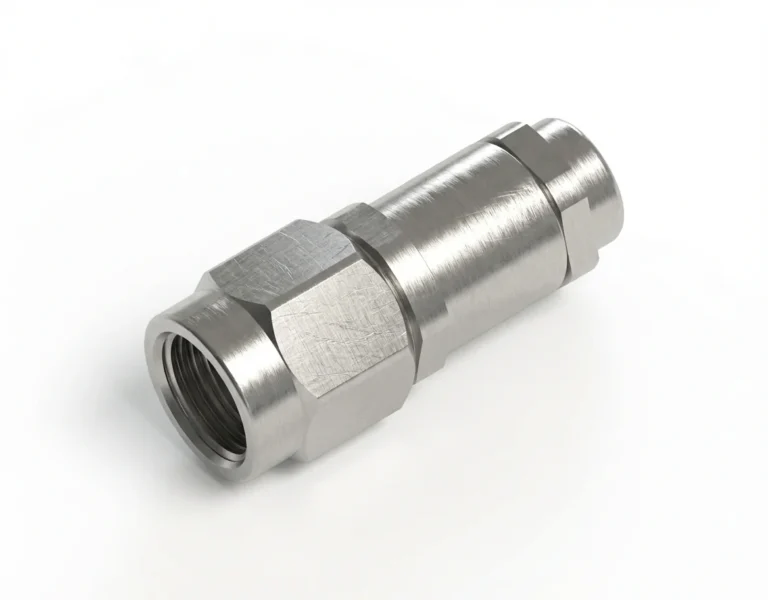 2.92mm Male Straight RF Connector – Fits MCC400 Coaxial Cable