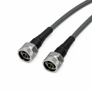 N Male to N Male System Interconnect Low-Loss RF Cable Assembly – Use CFP1500H Coax