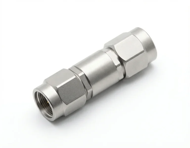 SMA Male to SMA Male RF Adapter
