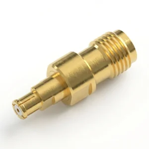 SMP Female to SMA Female Straight RF Adapter