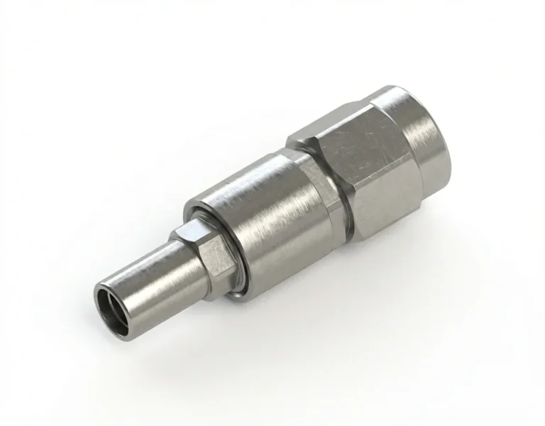 SMP Male to 3.5mm Male RF Adapter