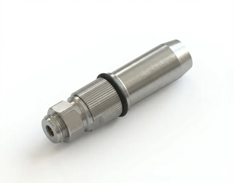NMD1.85mm Male Straight RF Connector – Fits CFT240 Coaxial Cable – AV9315 Cable Armor