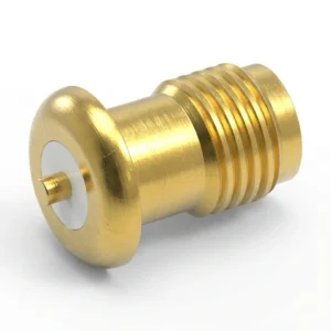 SMA Female Solder Attachment Bulkhead RF Connector – Solder Cup, 1.27mm Pin Diameter