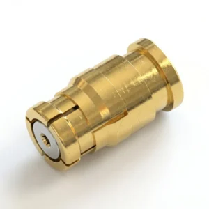 SMP Female Straight Coaxial Connector – Fits 0.086 Semi-Rigid Cable, Solder