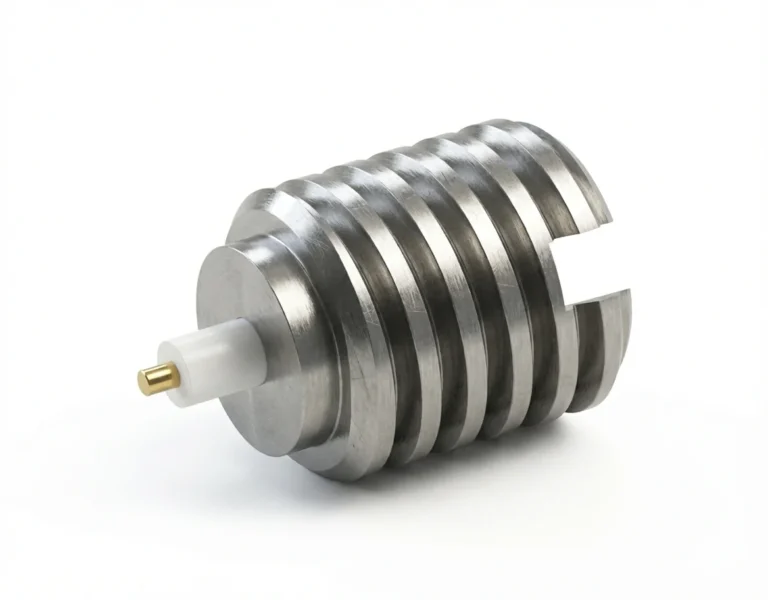 SSMP Male Full Detent Coaxial Connector – Stub Terminal, Thread-In, Solder